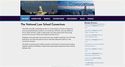 Desktop Screenshot of nationallawschoolconsortium.com